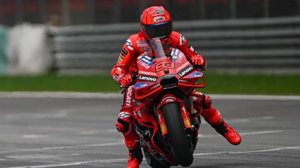 Marc Marquez Puncaki MotoGP Jerman 2025 Lewat Gaya Viral